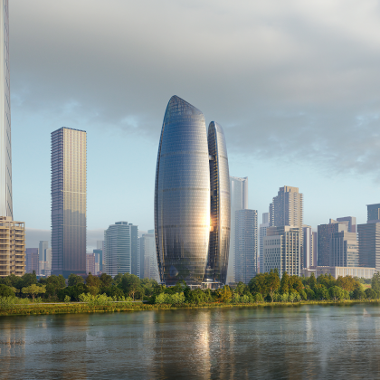 ZHA  Architects: Wuhan Taikang Financial Centre