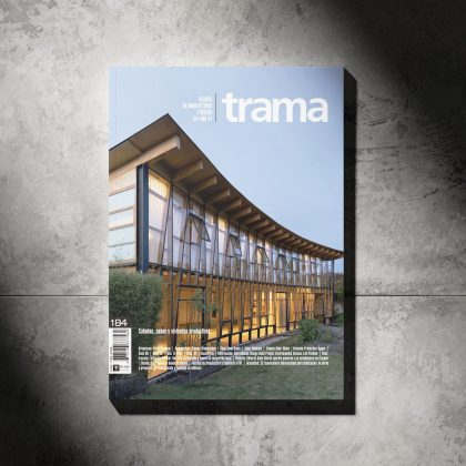 Revista trama 184: Cabañas, casas y viviendas productivas, en circulación!